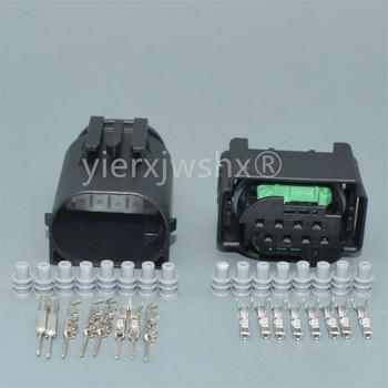 1 Set 8 Pin 1-929342-1 1-1418552-1 4F0972708 1-1534229-1 2-1534229-2 2-1534229-1 Car Small Current Electrical Wire Socket