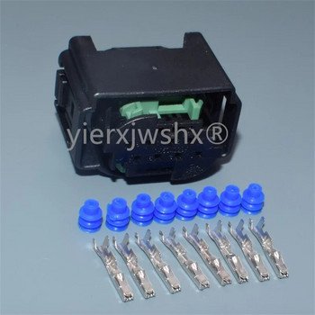 1 Set 8 Pin 1-929342-1 1-1418552-1 4F0972708 1-1534229-1 2-1534229-2 2-1534229-1 Car Small Current Electrical Wire Socket