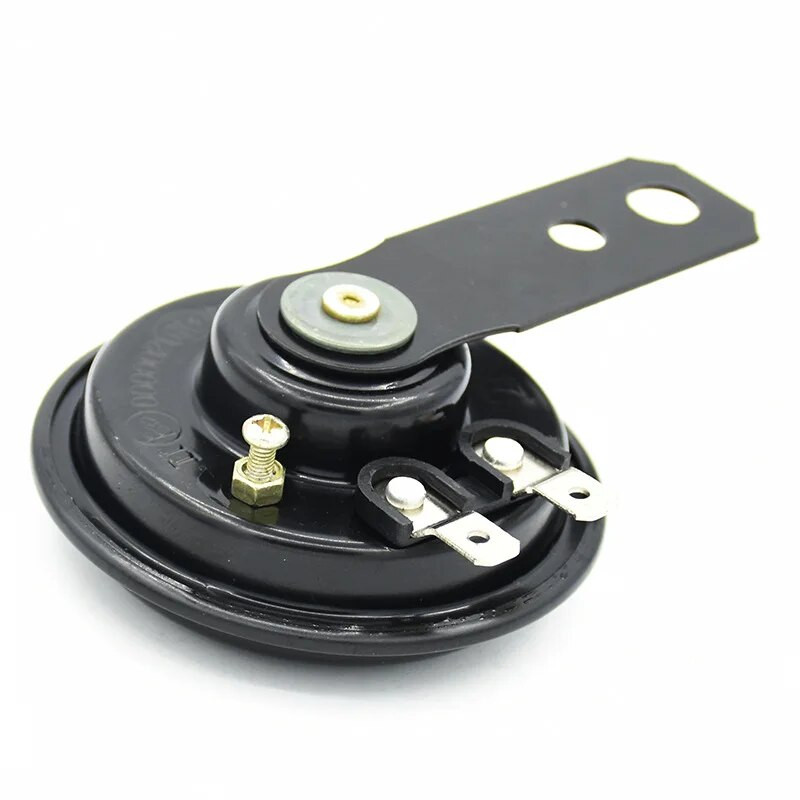 Universālie motocikla skaņas signāla skaļruņi Elektriskie signāltaures komplekti 12V 1,5A 105db ūdensnecaurlaidīgi skaņas signāla skaļruņi motorollera mopēdam.