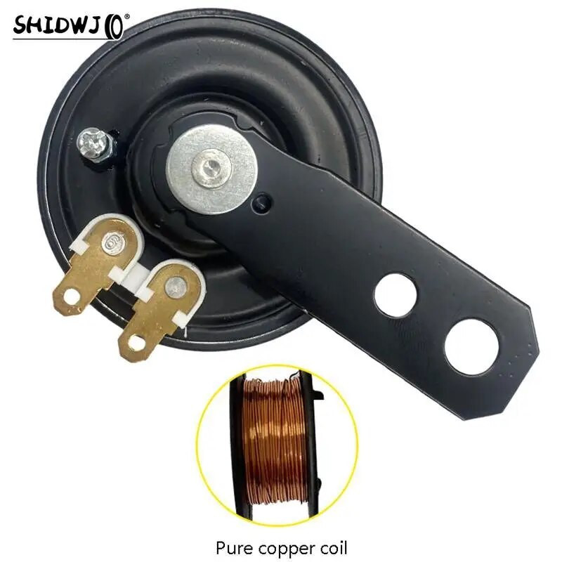 12V 1,5A 105db univerzális motorkerékpár kürt hangszórók elektromos kürt készlet vízálló kürt hangszórók autók teherautó autó SUV-hoz