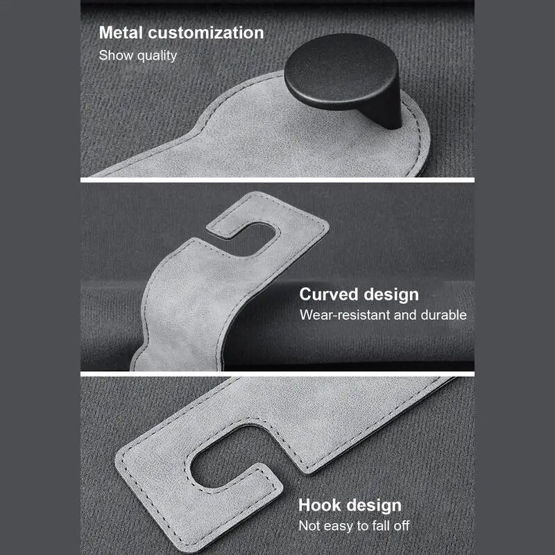 Autokonksud kottide jaoks Autoklambrid tagaistme peatoe hoidik Automaatkinnitus Riidehoidja Auto hoiustamisvahend Auto tarvikud