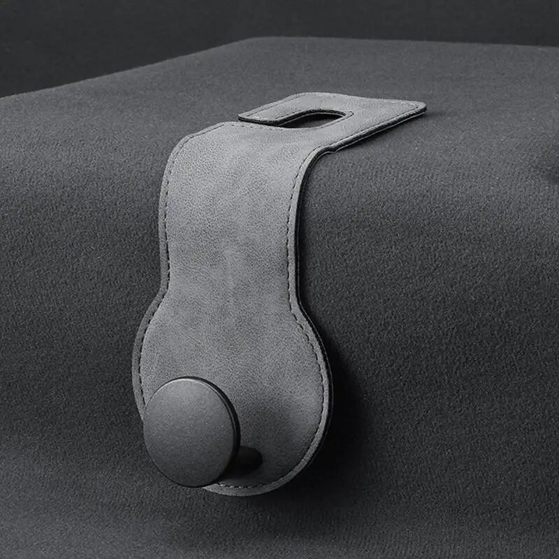 Salona zamšādas sēdekļa atzveltnes āķis somas uzglabāšanas āķis Mīkstie āķi ar 20 kg gultni, slodzes uzglabāšanas organizators apģērbu pārnēsāšanas somām