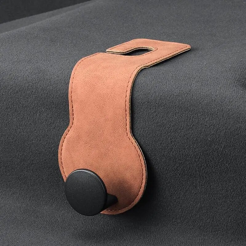 Salona zamšādas sēdekļa atzveltnes āķis somas uzglabāšanas āķis Mīkstie āķi ar 20 kg gultni, slodzes uzglabāšanas organizators apģērbu pārnēsāšanas somām