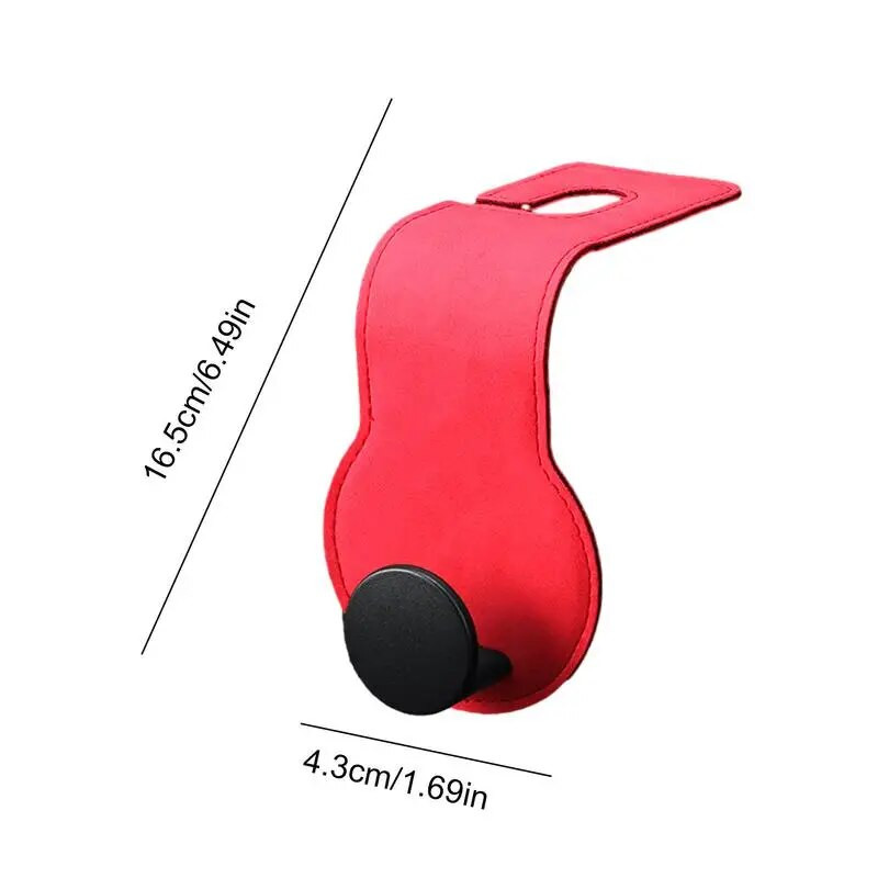 Salona zamšādas sēdekļa atzveltnes āķis somas uzglabāšanas āķis Mīkstie āķi ar 20 kg gultni, slodzes uzglabāšanas organizators apģērbu pārnēsāšanas somām