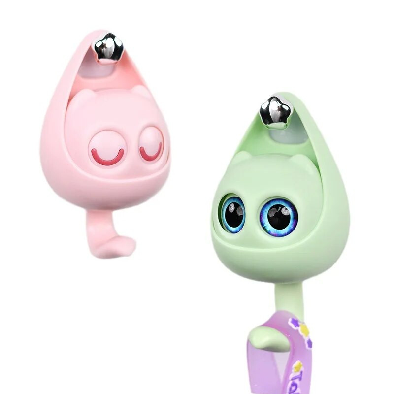 1PC Kreativna treptajuća kuka za mačke Slatka bešavna spavaonica Vješalice za vrata spavaće sobe Kuke Ključ Kišobran Kapa za ručnike Vješalica za kapute Zidna dekoracija