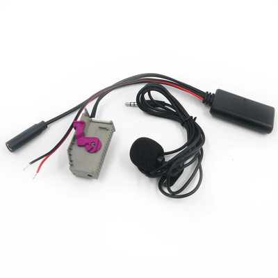 Biurlink RNSE Bluetooth AUX адаптер музика MP3 Aux-IN аудио кабел микрофон хендсфри за Audi A3 A4 A6 A8 TT R8 RNS-E 32Pin