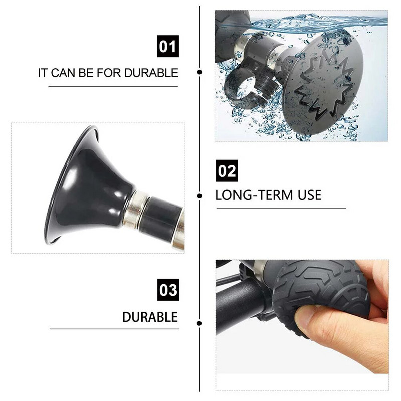 Μεταλλικό μεγάφωνο Excersise Bike Bike Air Horn Retro Clown Horn Loud Horns Bike Cycle Horn ποδήλατα Ενήλικες