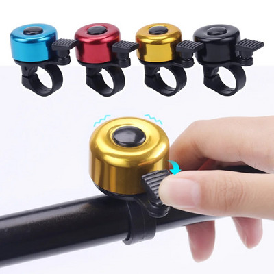1pcs Bicycle Bell Alloy Mountain Road Bike Horn Sound Alarm For Safety Cycling Handlebar Alloy Ring Bicycle Call Bike Accessorie