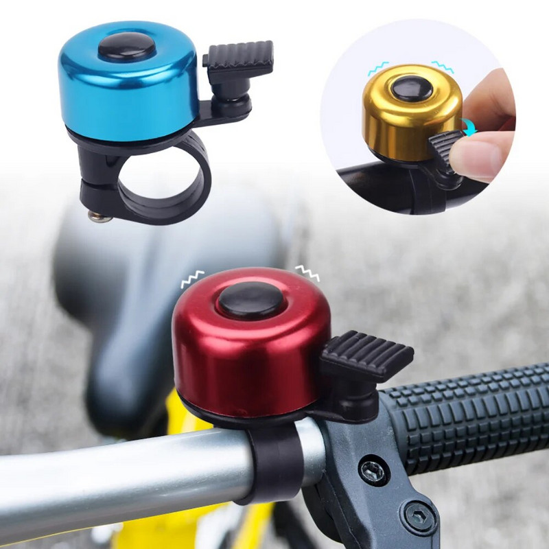 1gab Velosipēda zvana sakausējuma kalnu šosejas velosipēda skaņas signāls drošībai Riteņbraukšana Stūres sakausējuma gredzens Velosipēda izsaukšanas velosipēda piederums