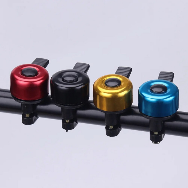 1gab Velosipēda zvana sakausējuma kalnu šosejas velosipēda skaņas signāls drošībai Riteņbraukšana Stūres sakausējuma gredzens Velosipēda izsaukšanas velosipēda piederums