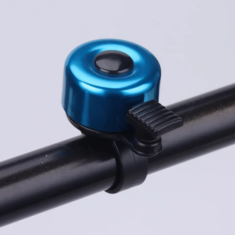 1gab Velosipēda zvana sakausējuma kalnu šosejas velosipēda skaņas signāls drošībai Riteņbraukšana Stūres sakausējuma gredzens Velosipēda izsaukšanas velosipēda piederums