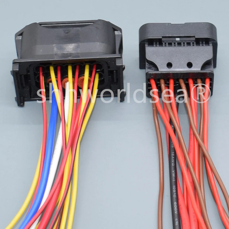 shhworldsea 12 Pin/way Led lampa utikač za prednja svjetla za BMW X1 X5 F15 X6 F01 F02 E63 E64 E90 E92 konektor prednjeg svjetla 61132359991