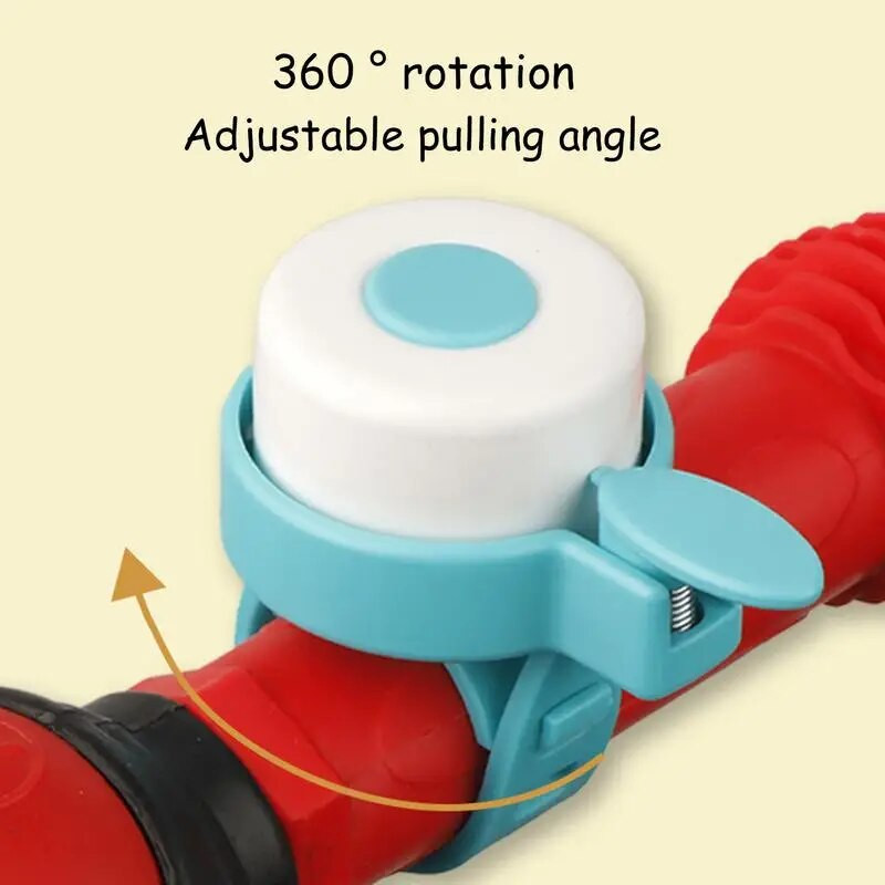 Κουδούνι για τιμόνι ποδηλάτου Κόρνα για ποδήλατο 360 Περιστροφή Crisp Ringtone Κόρνα για ποδήλατο Δυνατό κόρνα ποδηλάτου Συναγερμός ηλεκτρικού ποδηλάτου για