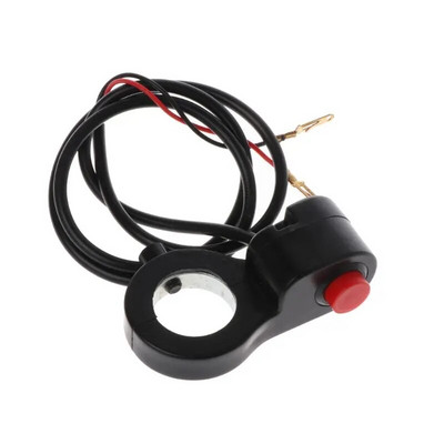 22mm 7/8" Motorcycle Handlebar Horn Speaker Connection Button Equip