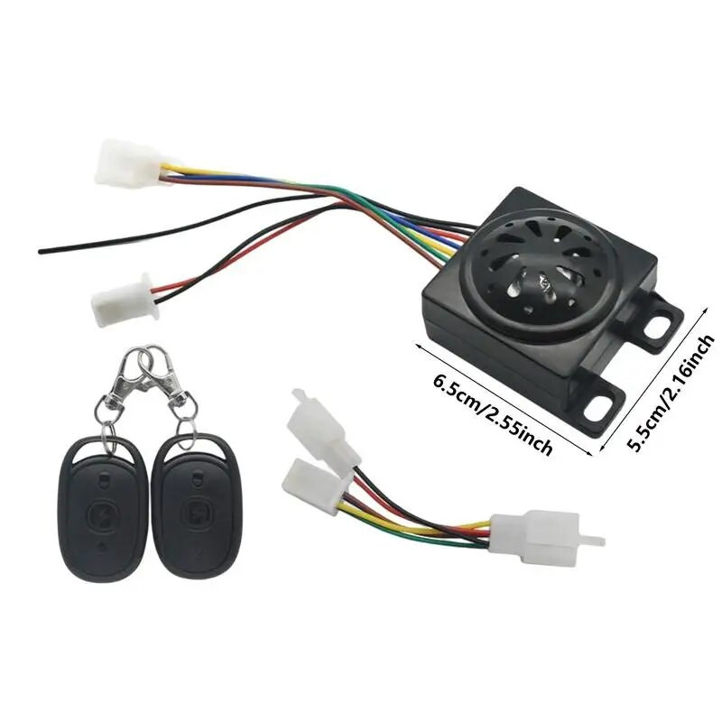 Universali motociklo apsaugos nuo vagystės signalizacija belaidžio nuotolinio valdymo dviračio apsaugos signalizacija nuo vagystės elektrinio automobilio signalizacija