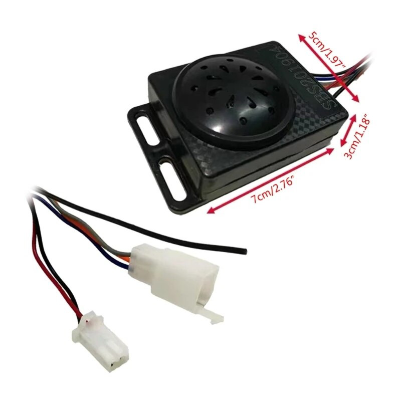 Motocikla pretaizdzīšanas trauksmes tālvadības pults Dzinēja palaišanas elektriskais velosipēds ūdensizturīgs lielas jaudas drošības signalizācija Moto aizsardzība pret zādzībām