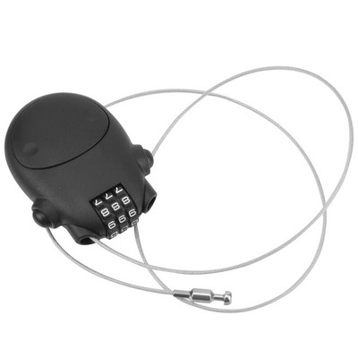 Su 81 cm plienine lyne motociklo šalmo kodiniais užraktais nuo vagystės dviračio bagažo bagažinės užrakinimo automobilio apsaugos motociklo priedais