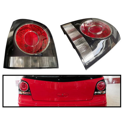 Carcasa luminii spate pentru VW POLO 9N 9N3 Hatchback 2005 - 2009 Capac lampa de ceata pentru semnalizare frana spate OEM 6Q6945095AB 6Q6945096AB