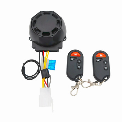 Проста аларма за мотоциклет 12V вибрационна аларма лесна за инсталиране лесна за използване универсален тип