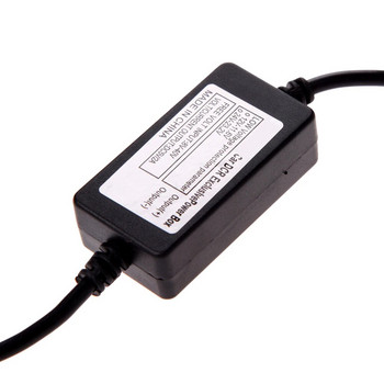 Автомобилен DCR Ексклузивна кутия за захранване Мини / микро твърд кабел Зарядно устройство за автомобилна батерия Протектор за напрежение за DVR камера Видеорекордер