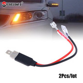 2 tk H1 asendus ühe konverteri juhtmestiku pistiku kaabli teisendusadapteri hoidik HID esitulede pirni tarvikute jaoks