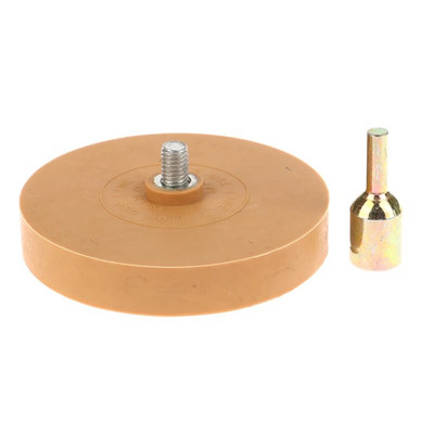 Gumijas dzēšgumijas riteņa paliktnis ar urbja adapteri 88 mm pulēšanas riteņa uzlīmju noņemšanas līdzeklis automašīnu uzlīmēm Vinila uzlīmes Ātrās noņemšanas rīki