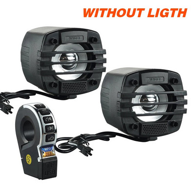 Motocikla audiosistēmas bezvadu Bluetooth skaļruņu atbalsts Brīvroku ūdensizturīgs ar USB TF FM radio tālruņa uzlādi MP3 atskaņotājs