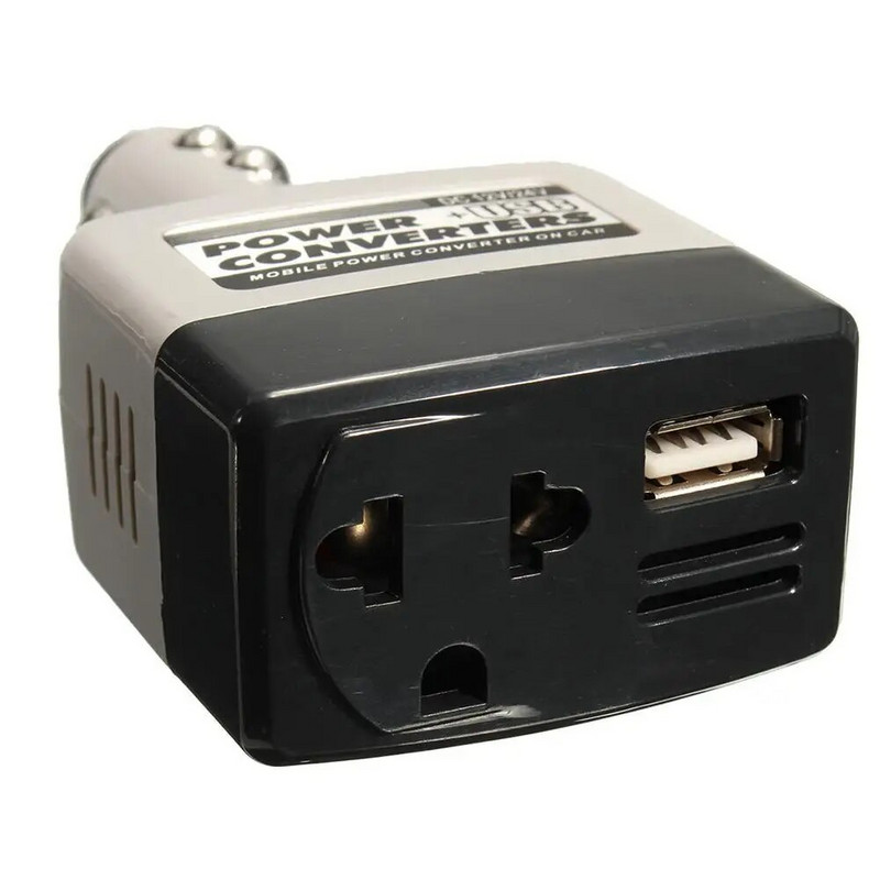 DC 12/24V kuni AC 220V USB auto mobiilne toiteinverteri adapter Auto auto toitemuunduri laadija, mida kasutatakse kõigi mobiiltelefonide jaoks