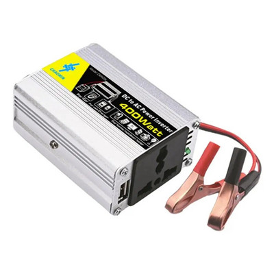 Inverter 12 V 220 V modifitseeritud siinuslaine toiteallikas 400 W, auto sigaretisüütaja 12 V kuni 220 V inverter, auto muundur 12 kuni 220