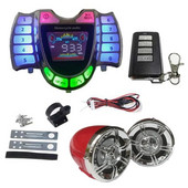 Audio motocicletă Difuzoare stereo Bluetooth fără fir Player MP3 Audio FM impermeabil pentru motociclete motociclete ATV UTV