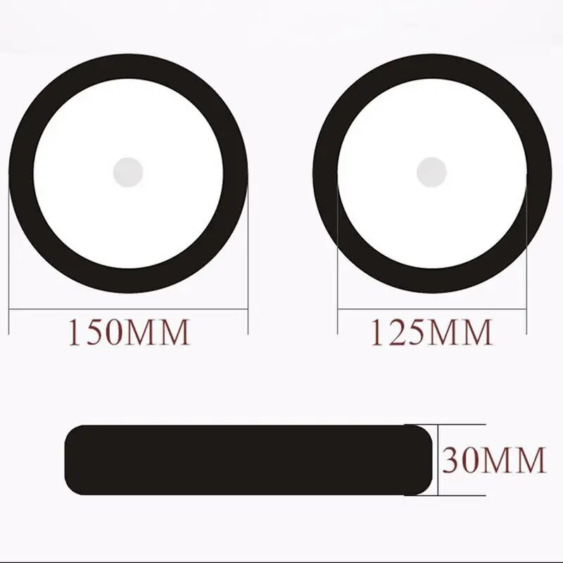 Automašīnas importētais Sūklis disks biezs vidēji un smalks Pulēšanas Pad transportlīdzeklis Vaksācija Pulēšana Pulēšanas Pad Sūklis Plakans Slīpēšanas ritenis Pad