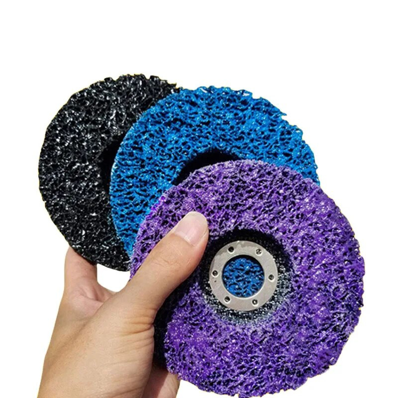 100-125 мм коралов диск с абразивна боя за колела Препарат за отстраняване на ръжда Чисти шлифовъчни колела за мотоциклети Издръжлив ъглошлайф Автомобил