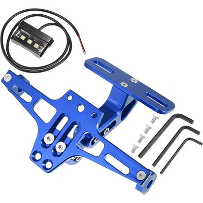 Motocikla numura zīmes kronšteins, universāls motocikla spārnu noņemšanas komplekts OEM pagrieziena signālam