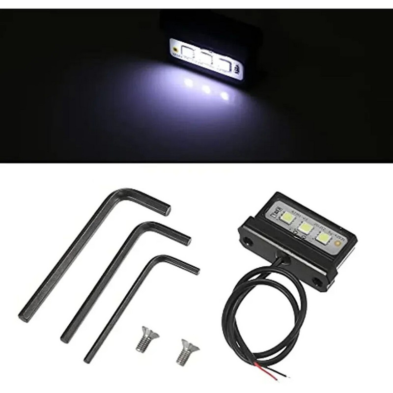 Motocikla numura zīmes kronšteins, universāls motocikla spārnu noņemšanas komplekts OEM pagrieziena signālam