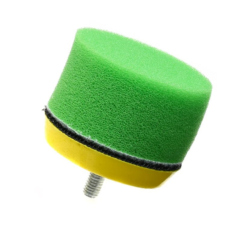 16 tk auto poleerimislapp 2 tolline 50 mm auto poleerimine vahatav käsn Rataste poleerimisketta komplekt auto poleerimismasinale Vaha eemaldab kriimud