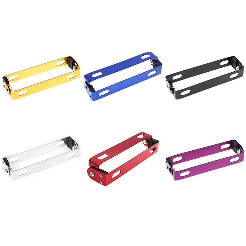 Reguliuojamas motociklas, modifikuojamas valstybinio numerio rėmas, valstybinio numerio laikiklis, motociklo priedai 6 spalvos, universalūs