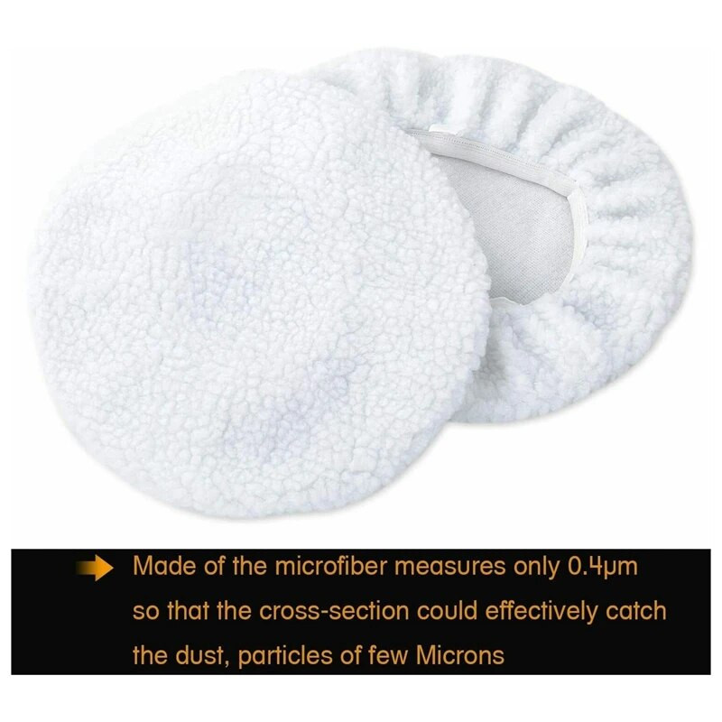 5 db 10 hüvelykes motorháztető polírozó polírozó pad polírozó kiegyenlítő autó puffer viasz