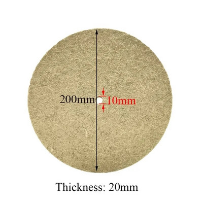 Viltratta auto puhastus ja hooldus poleerimisketta vill Viltratta poleerimisketta paksus 20mm läbimõõt 200/150/125/75mm