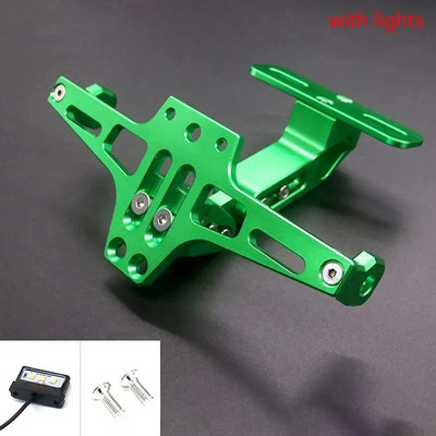 Φώτα στροφής βάσης βάσης πινακίδας κυκλοφορίας μοτοσικλέτας για Kawasaki Z750 Z800 Honda Yamaha MT07 MT09 MT10 R1