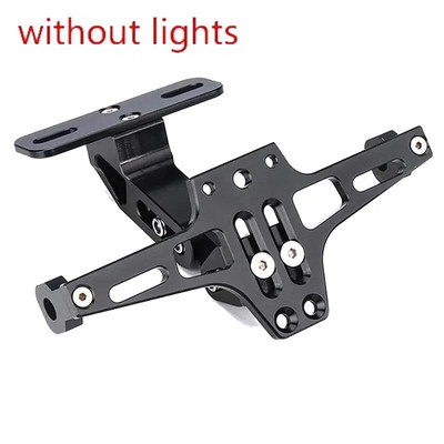 Φώτα στροφής βάσης βάσης πινακίδας κυκλοφορίας μοτοσικλέτας για Kawasaki Z750 Z800 Honda Yamaha MT07 MT09 MT10 R1