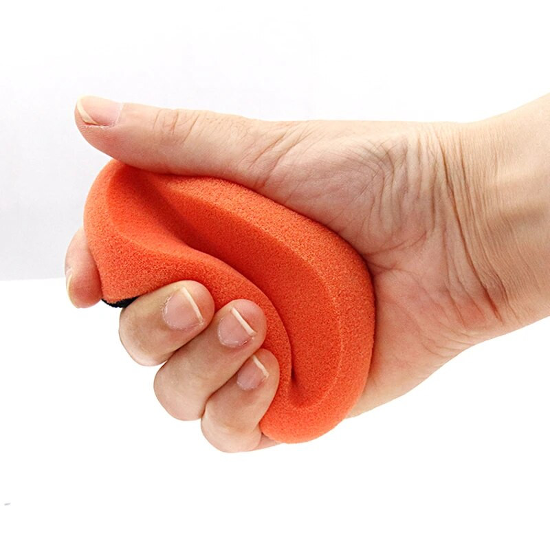 Detailīgs automazgātavas vaska pulēšanas spilventiņu sūkļa tīrīšanas rīku komplekts vaksācijas aplikatora paliktņi ar rokturi, automašīnas veidošana