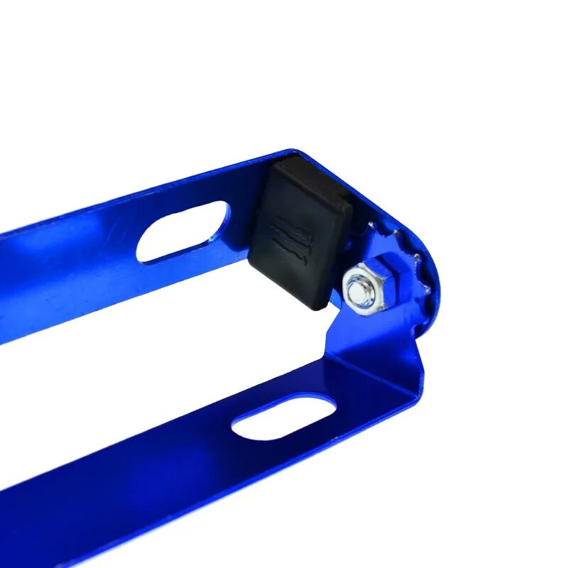 Motociklistički okvir za automobilske registarske pločice Univerzalni aluminijski Power Racing metalni držač držača za registarske pločice s automatskim podešavanjem kuta