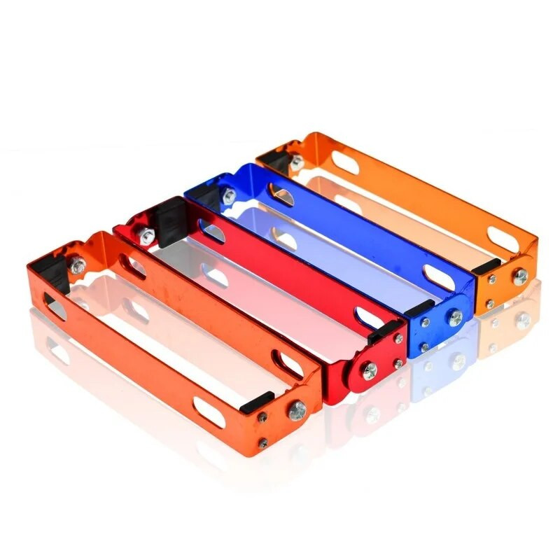 Motociklistički okvir za automobilske registarske pločice Univerzalni aluminijski Power Racing metalni držač držača za registarske pločice s automatskim podešavanjem kuta