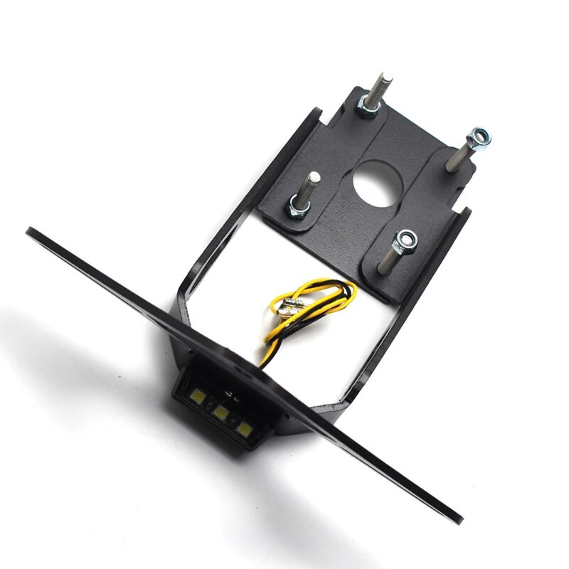 MKLIGHTECH Για KAWASAKI Ninja Z 650 NINJA650 Z650 2017-2022 Βάση πινακίδας κυκλοφορίας Πίσω πλαίσιο ουράς Φτερού Εξολκέα