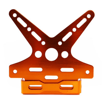 Electroplate κράμα αλουμινίου μοτοσικλέτας Πίσω Πλαίσιο πινακίδας κυκλοφορίας μοτοσικλέτας Σκούτερ 5 χρωμάτων