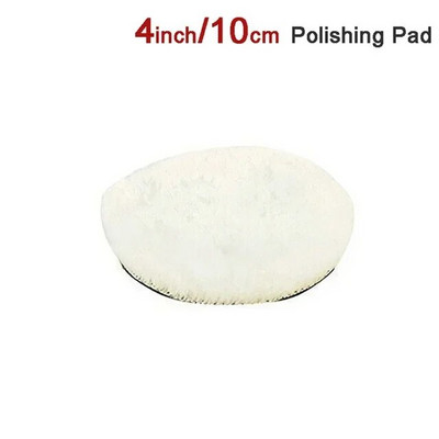 3/4/5 collu pulēšanas komplekts Pulēšanas spilventiņš Automašīnu vaskošanas sūklis disks Vilnas riteņu Auto Paint Care Pulēšanas spilventiņi Auto sīkrīks