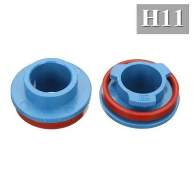 2vnt Automobilio LED priekinių žibintų lemputės lemputės pagrindo adapterio lizdo laikiklio laikiklis 880 / 9006-HB4 / 9005-HB3 / H11 / H7 / H4-HB2 / H3 / H1