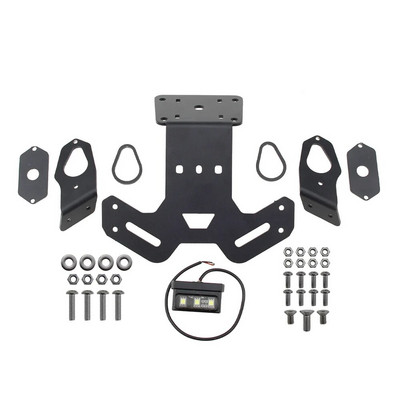 MKLIGHTECH Για YAMAHA MT125 MT-125 MT15 MT-15 2018-2022 MT 15 125 Βάση πινακίδας κυκλοφορίας Πίσω πλαίσιο ουράς Φτερού Εξολκέα