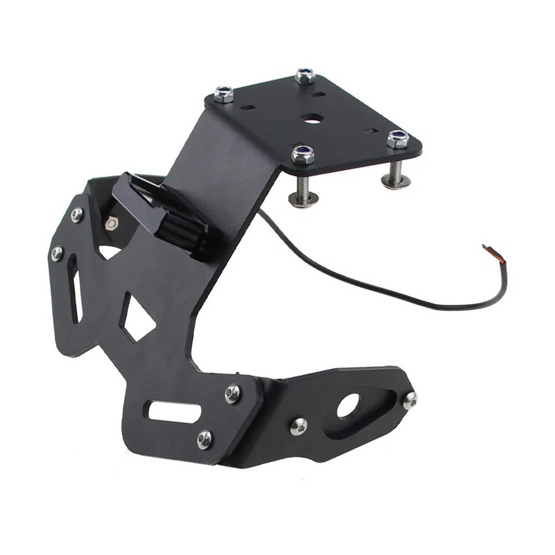 MKLIGHTECH Για YAMAHA MT125 MT-125 MT15 MT-15 2018-2022 MT 15 125 Βάση πινακίδας κυκλοφορίας Πίσω πλαίσιο ουράς Φτερού Εξολκέα