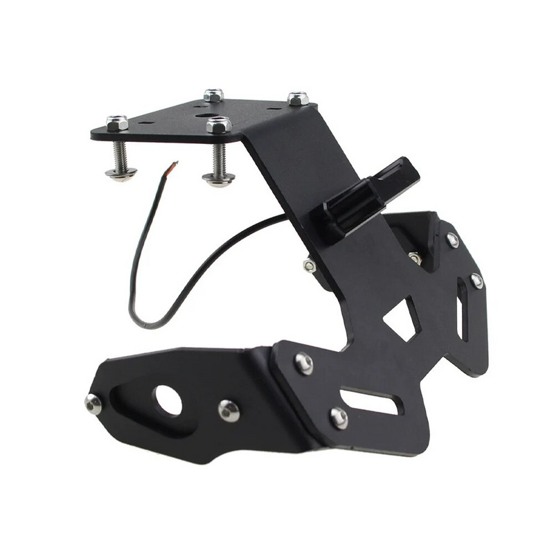 MKLIGHTECH Για YAMAHA MT125 MT-125 MT15 MT-15 2018-2022 MT 15 125 Βάση πινακίδας κυκλοφορίας Πίσω πλαίσιο ουράς Φτερού Εξολκέα